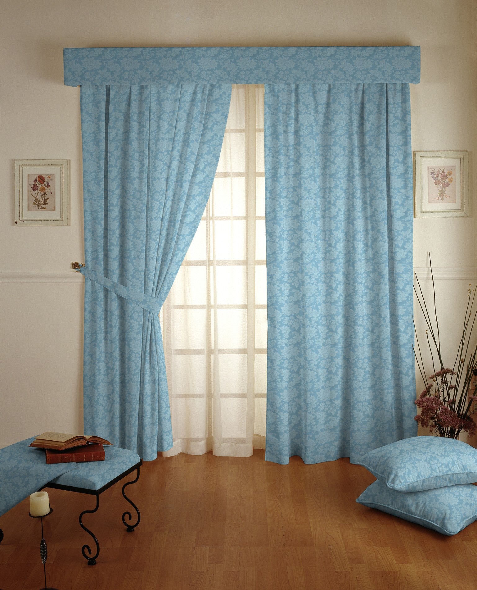 Toile Jacquard Bleu Ciel - Ribes y Casals