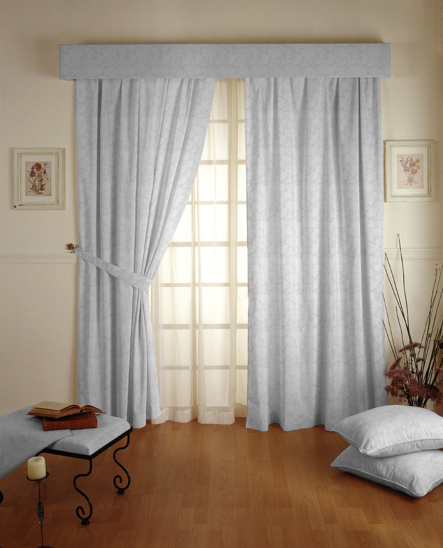 Toile Jacquard Blanc - Ribes y Casals