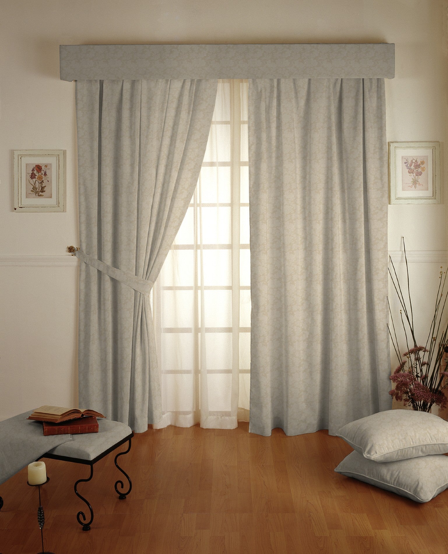 Toile Jacquard Écru - Ribes y Casals