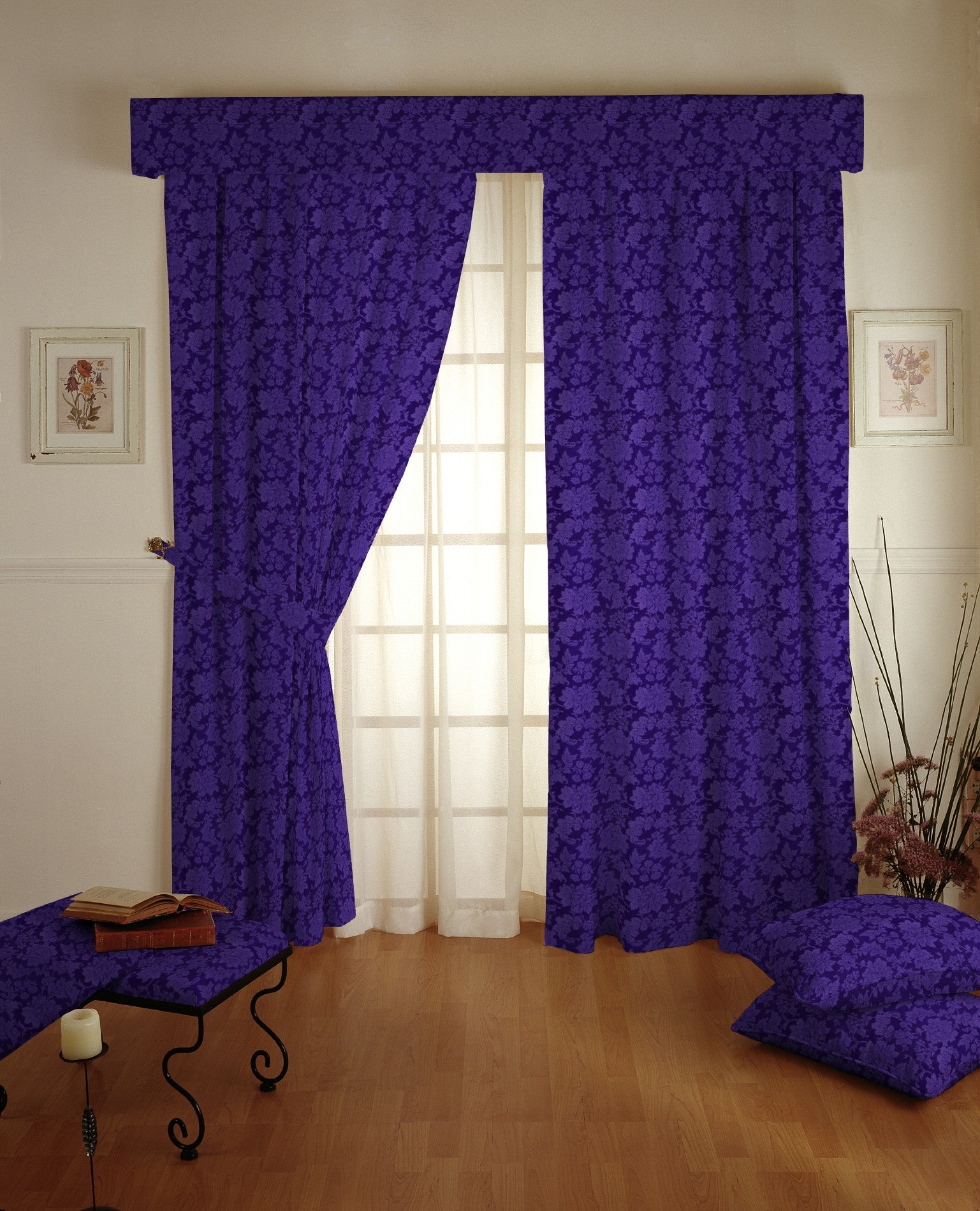 Toile Jacquard Pourpre - Ribes y Casals