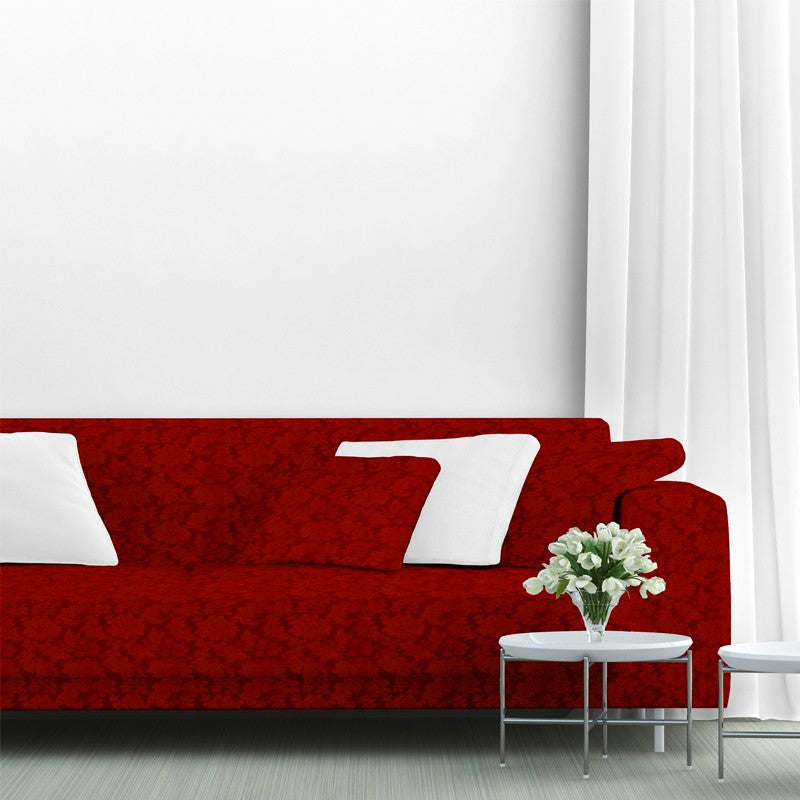 Toile Jacquard Rouge - Ribes y Casals