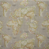 Toile Mapamundi Beige - Ribes y Casals