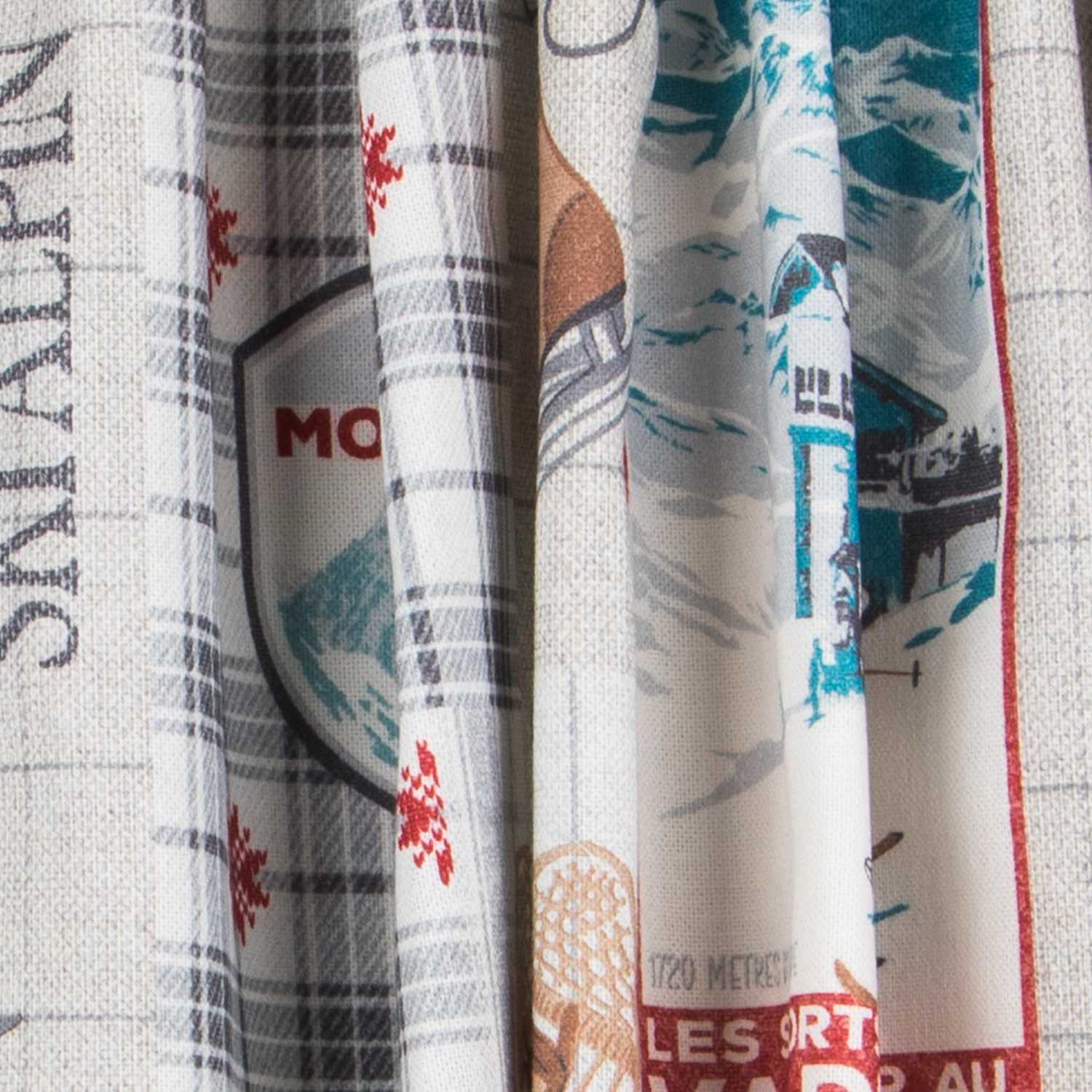 Toile Noël Alpes - Ribes y Casals