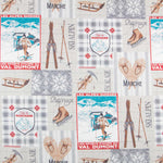 Toile Noël Alpes - Ribes y Casals