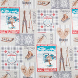 Toile Noël Alpes - Ribes y Casals