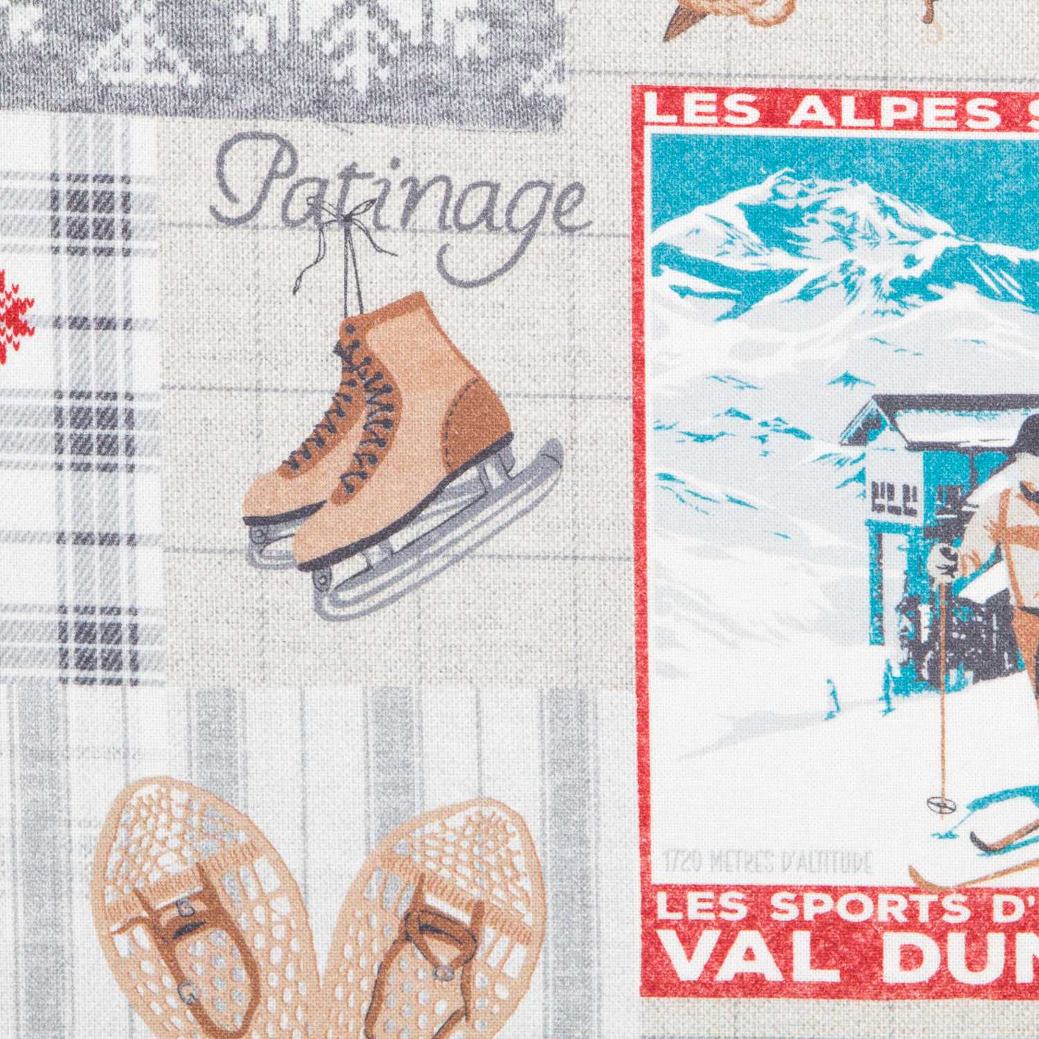 Toile Noël Alpes - Ribes y Casals