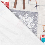 Toile Noël Alpes - Ribes y Casals