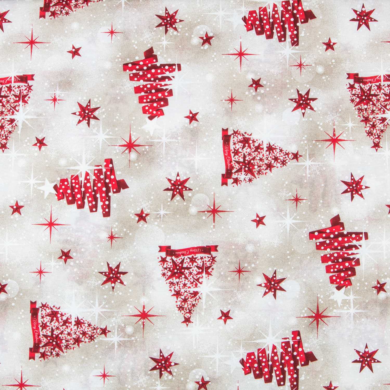 Toile Noël Sapin Rouge - Ribes y Casals