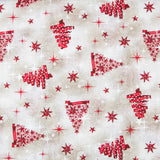 Toile Noël Sapin Rouge - Ribes y Casals