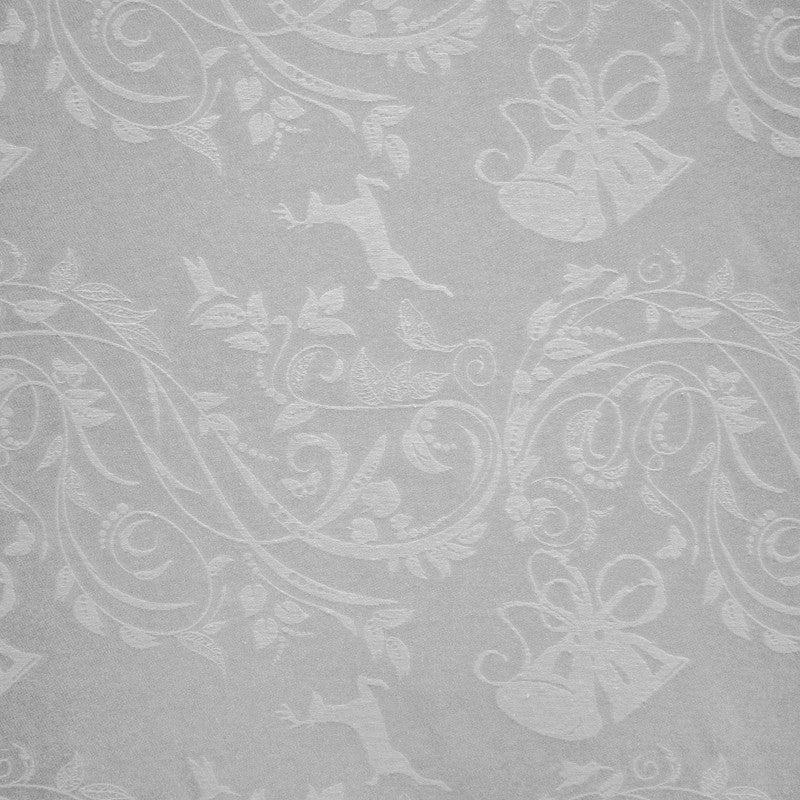 Toile Noël Decoration Fond Argent - Ribes y Casals