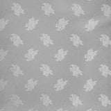 Toile Noël Feuilles Fond Argent - Ribes y Casals