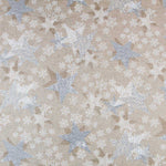 Toile Laquée de Noël Etoile Argent - Ribes y Casals