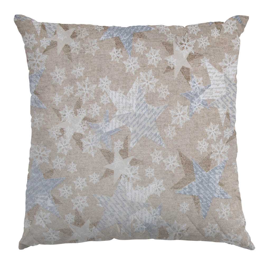 Toile Laquée de Noël Etoile Argent - Ribes y Casals