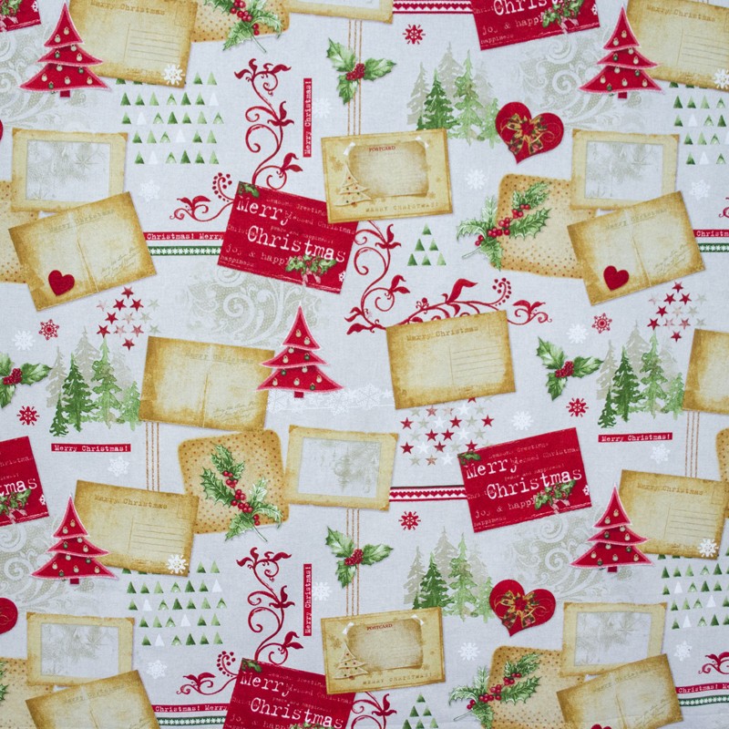 Toile Noël Merry Christmas - Ribes y Casals