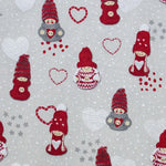 Toile Noël Poupée Fond Rustique - Ribes y Casals