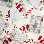 Toile Noël Musical Brun - Ribes y Casals