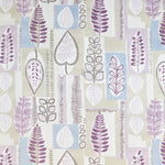 Toile Panama Botanique Lavande - Ribes y Casals