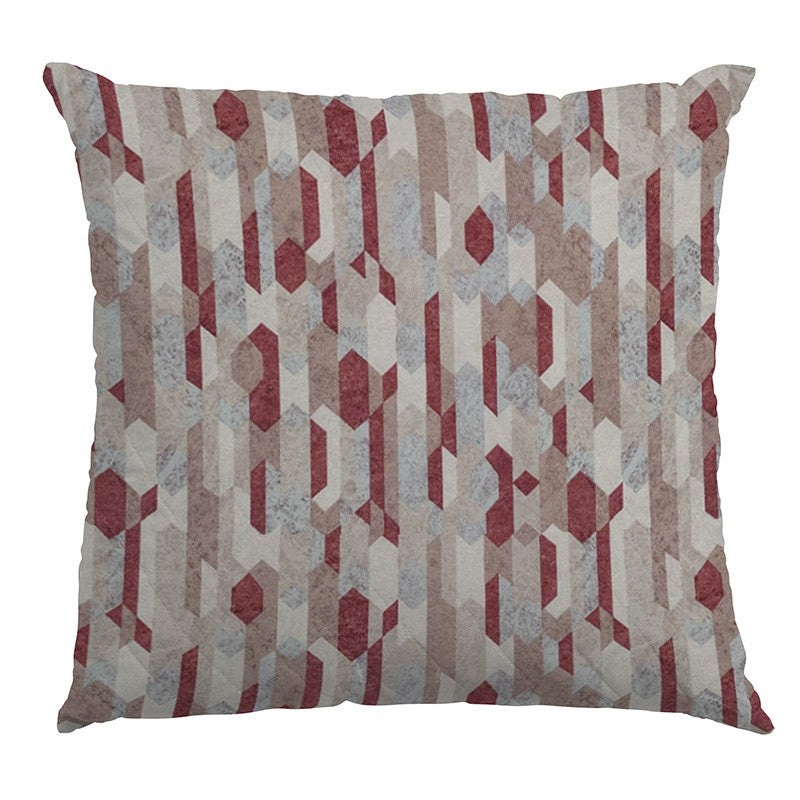 Toile Géométrique Petit Rouge - Ribes y Casals