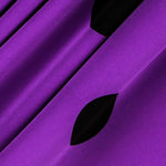 Tissu Pois Noir 55mm Violet - Ribes y Casals