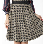 Tissu Lurex Pied de Poule Or - Ribes y Casals