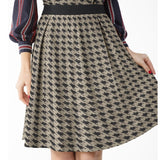 Tissu Lurex Pied de Poule Or - Ribes y Casals