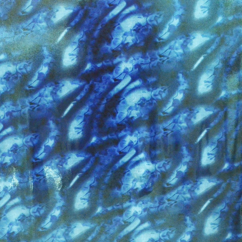 Tissu Lycra Imprimé Fond Marin - Ribes y Casals