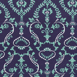 Lycra Imprimé Mosaique Bleu Marine - Ribes y Casals