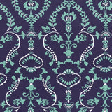 Lycra Imprimé Mosaique Bleu Marine - Ribes y Casals