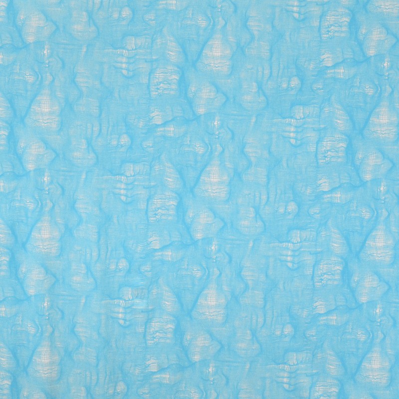 Lycra Imprimé Trames Bleues - Ribes y Casals