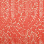 Tissu Lycra Imprimé Traits Rouge - Ribes y Casals
