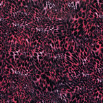 Lycra Holographe Léopard Rouge - Ribes y Casals