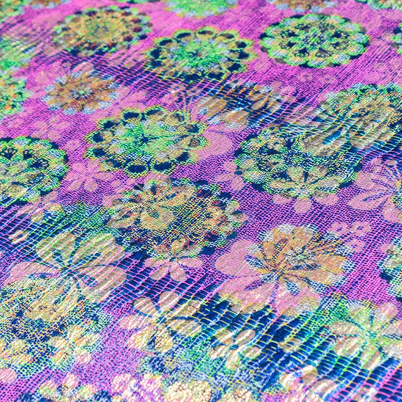 Lycra Holographe Vintage Rose - Ribes y Casals