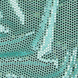 Tissu Lycra Sequin Pois Vert d&#39;Eau - Ribes y Casals