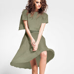 Tissu Lyocell Kaki - Ribes y Casals