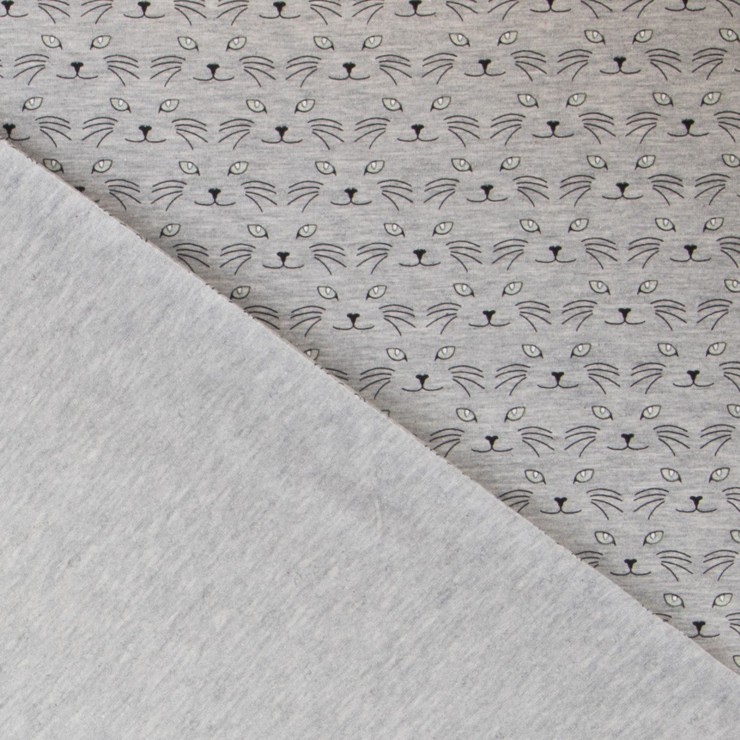 Tissu Magique Chats Gris - Ribes y Casals