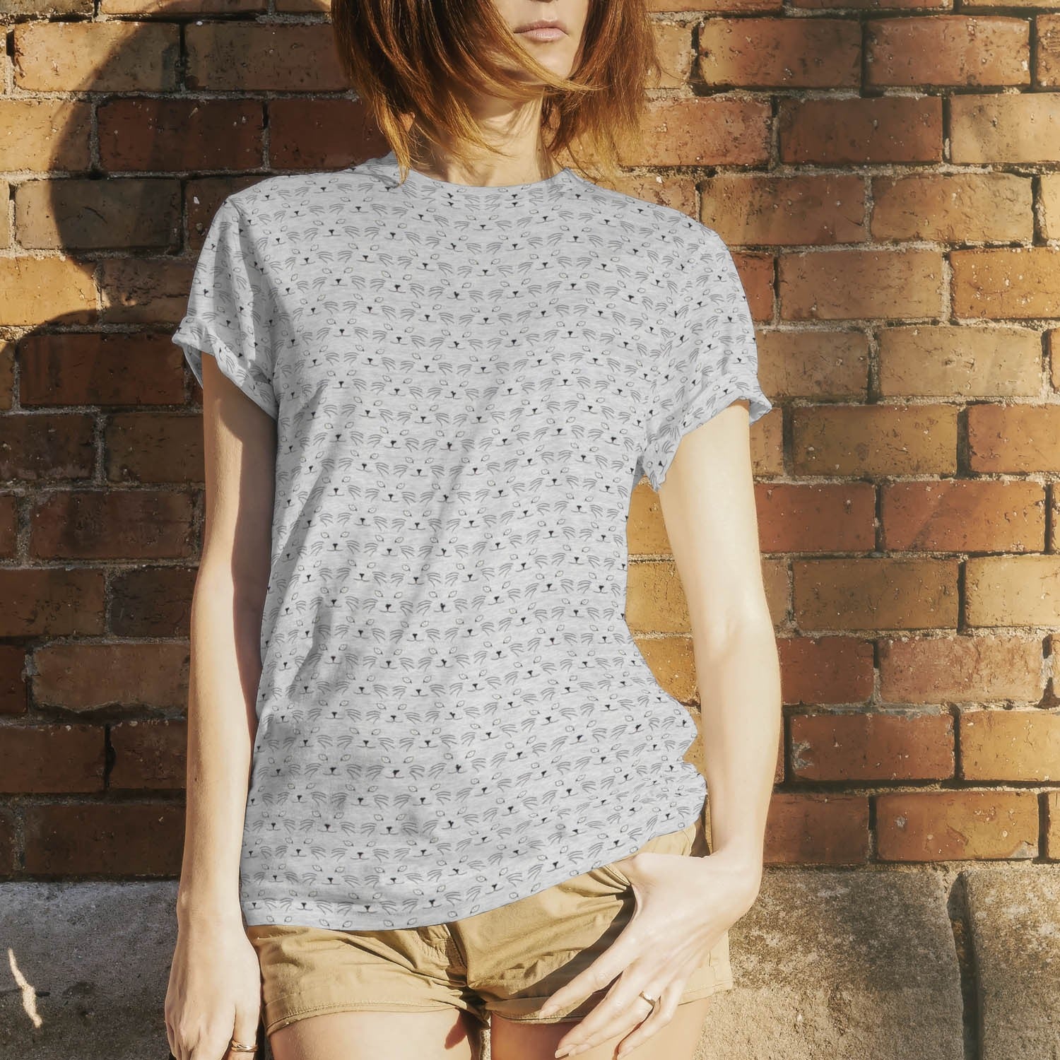 Tissu Magique Chats Gris - Ribes y Casals