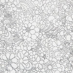 Tissu Magique Fleurs Blanc - Ribes y Casals