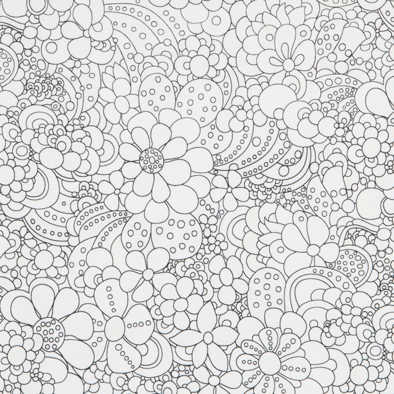 Tissu Magique Fleurs Blanc - Ribes y Casals