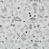 Tissu Magique Princesse Gris - Ribes y Casals