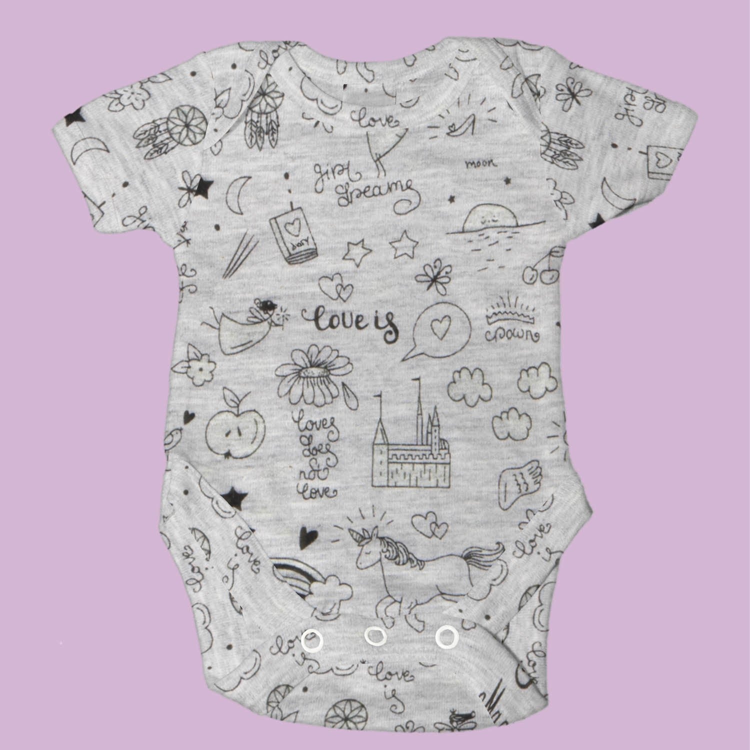 Tissu Magique Princesse Gris - Ribes y Casals