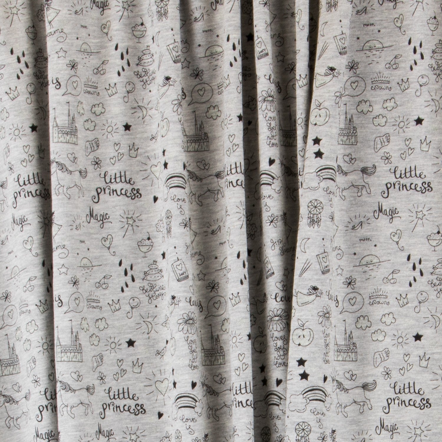 Tissu Magique Princesse Gris - Ribes y Casals