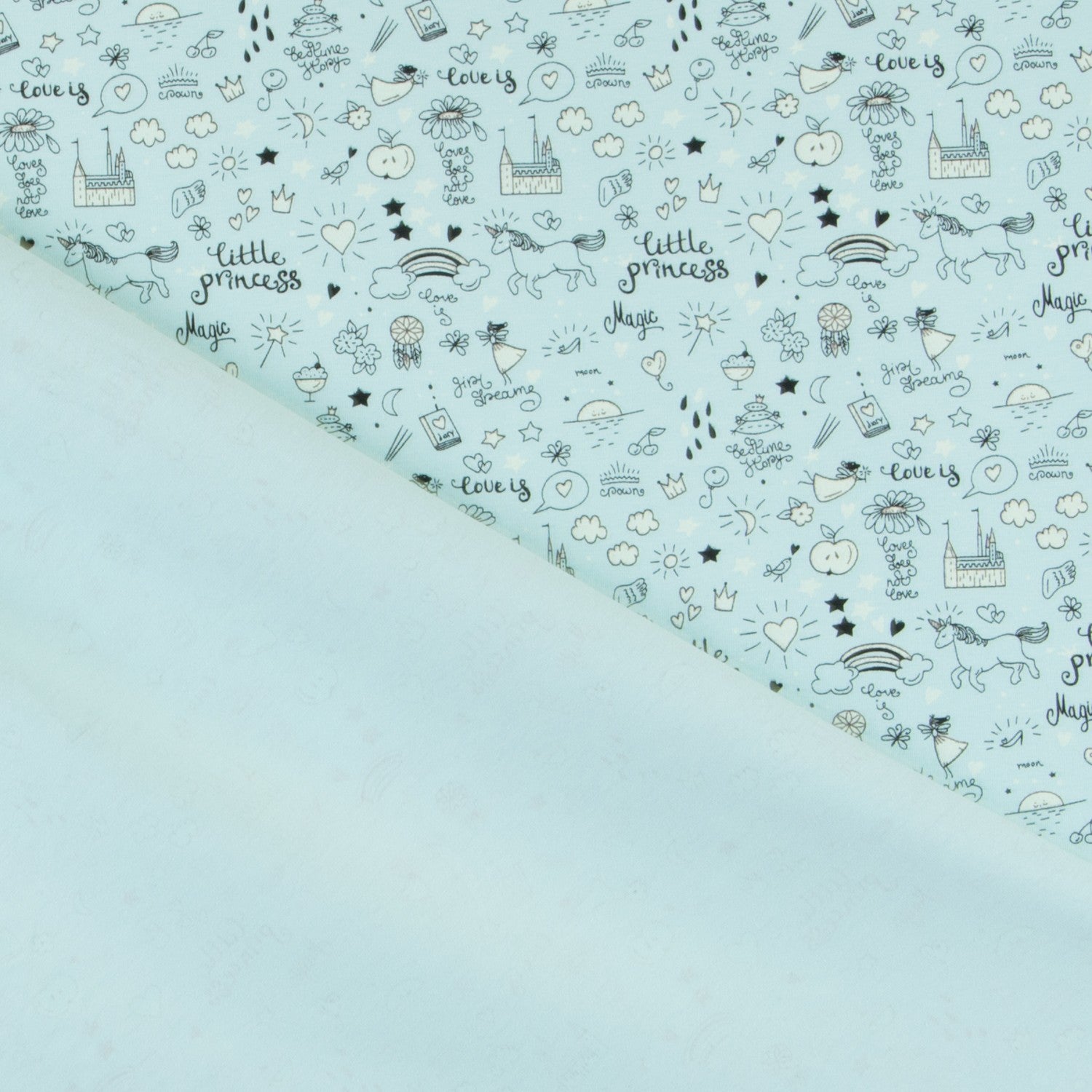 Tissu Magique Princesse Vert - Ribes y Casals