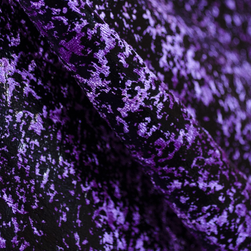 Tissu Martelé Verni Noir - Ribes y Casals