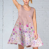 Tela Mikado Cenefa Salmón - Ribes y Casals