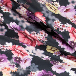 Tissu Mikado Erbil Noir - Ribes y Casals