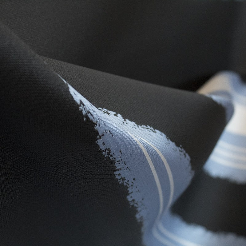 Mikado Jacquard Bleu - Ribes y Casals