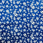 Tissu Minky Ballons Bleu Pervenche - Ribes y Casals