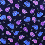Minky Elephants Bleu Marine - Ribes y Casals