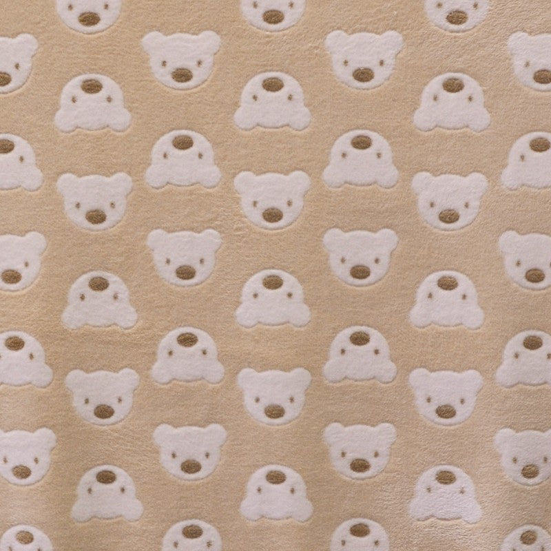 Minky Ours Fond Camel - Ribes y Casals