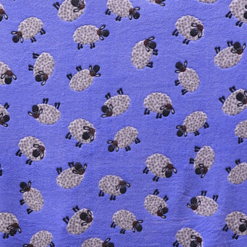 Minky Moutons Bleu - Ribes y Casals